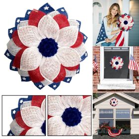 Wreaths for Front Door Modern Ndependence Day Wreath Patriot Wreath American Flag Red New Year Lights Fall Wreath with Pumpkins