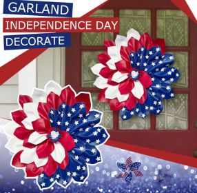 Independence Day home Decor US Flag Garland National Day Christmas Family Decoration Scene Layout Props