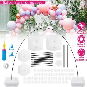 Balloon Arch Stand Kit Adjustable Background Balloon Frame Stand Set