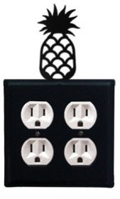 Pineapple - Double Outlet Cover