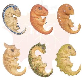 Children's Dinosaur Offspring Cognitive Toys (Option: Dinosaur cub 6piece set)