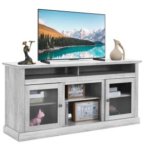 Vintage Home Living Room Wooden TV Cabinet (Option: FTTS0381 grey)