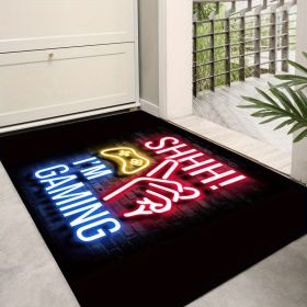 1pc Area Rug; 3D Game Carpet; Non-slip Floor Mat For Living Room Bedroom; Game Player Home Decor; Boys Gifts (size: 23.6"x35.4")