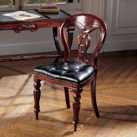 SIMSBURY MANOR LEATHER SIDE CHAIR          RPK-OS3