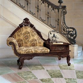 VICTORIAN STYLE GOSSIP BENCH                FRT-NR