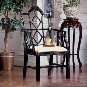 CHINESE CHIPPENDALE CHAIR                   FRT-NR