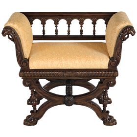 DOUBLE GRIFFON COLONNADE BENCH             RPK-OS3