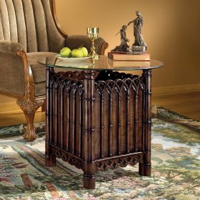 ESSEX HOUSE GOTHIC DISPLAY SIDE TABLE      NR