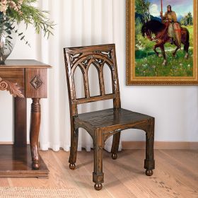 GOTHIC REVIVAL RECTORY CHAIR                    NR