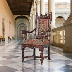 GRAND CLASSIC EDWARDIAN ARMCHAIR            FRT-NR