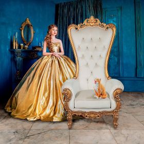 CONTESSA BAROQUE THRONE CHAIR               FRT-NR