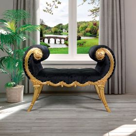 APOLLINE CRESCENT SCROLLED BENCH            FRT-NR