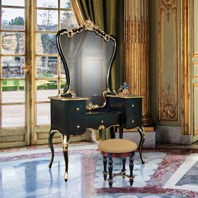 ISABELLA WATERFALL VANITY WITH MIRROR       FRT-NR