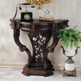 BROWN VAL DE LOIRE CONSOLE TABLE                NR