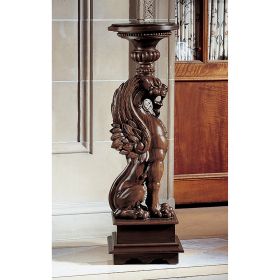 ENGLISH GRIFFIN PEDESTAL                        NR