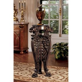 EVENSWOOD MANOR WINGED LION PEDESTAL            NR