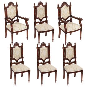 S/6 SALON DES ROSIERS CHAIRS                FRT-NR