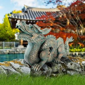 LARGE ASIAN DRAGON OF THE GREAT WALL
