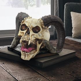 SKULL OF THE HORNED BEAST