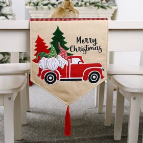Christmas Decorations Forest Car Table Runner