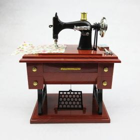 Sewing Machine Music Box Home Decoration