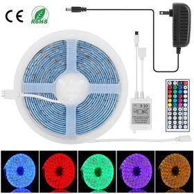LED Strip Lights 16.4FT 150 LEDs RGB Color Changing Lamp IP65 Waterproof 5050 LED Dimmable LED Decorative Lights