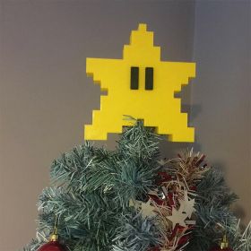 Super Marios Bros Star Tree Home Party Decoration