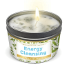 Magnificent 101 Manifestation Candle White Sage Leaf & Scent, Smudge Candle for House Energy Cleansing, Banishes Negative Energy