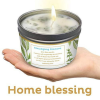 Magnificent 101 Manifestation Candle White Sage Leaf & Scent, Smudge Candle for House Energy Cleansing, Banishes Negative Energy
