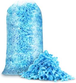 5lbs Bean Bag Filler, Shredded Memory Foam Filling For Bean Bag Chair, Dog Beds, Cushions Pillows, Added Gel Particles (Option: 5lb)