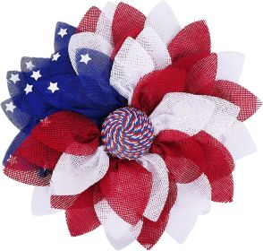 American National Day Wreath Independence Day Wreath Home Outdoor Decoration (Color: Type 3)