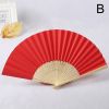 1pc Folding Fan Handheld Fans Chinese Paper Classical Hanfu Fan Solid Color Hand Fan Home Decoration Fan Chinese Fan Hand Folding Fans